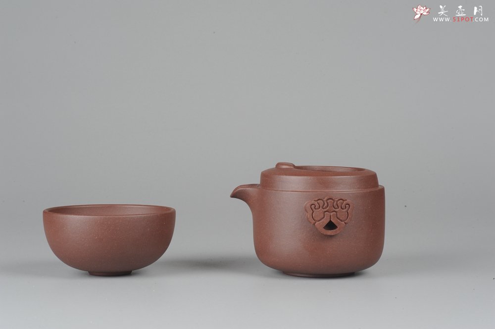 紫砂壶图片：美杯特惠 办公旅行便携式茶具快客杯 泥料非常好 送礼自用佳品 - 紫砂壶信息网
