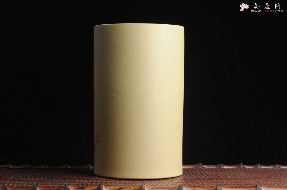 紫砂壶图片：美筒特惠 精品山水高帽笔筒一式 老师不打草稿直接空刻 一气呵成  - 紫砂壶信息网