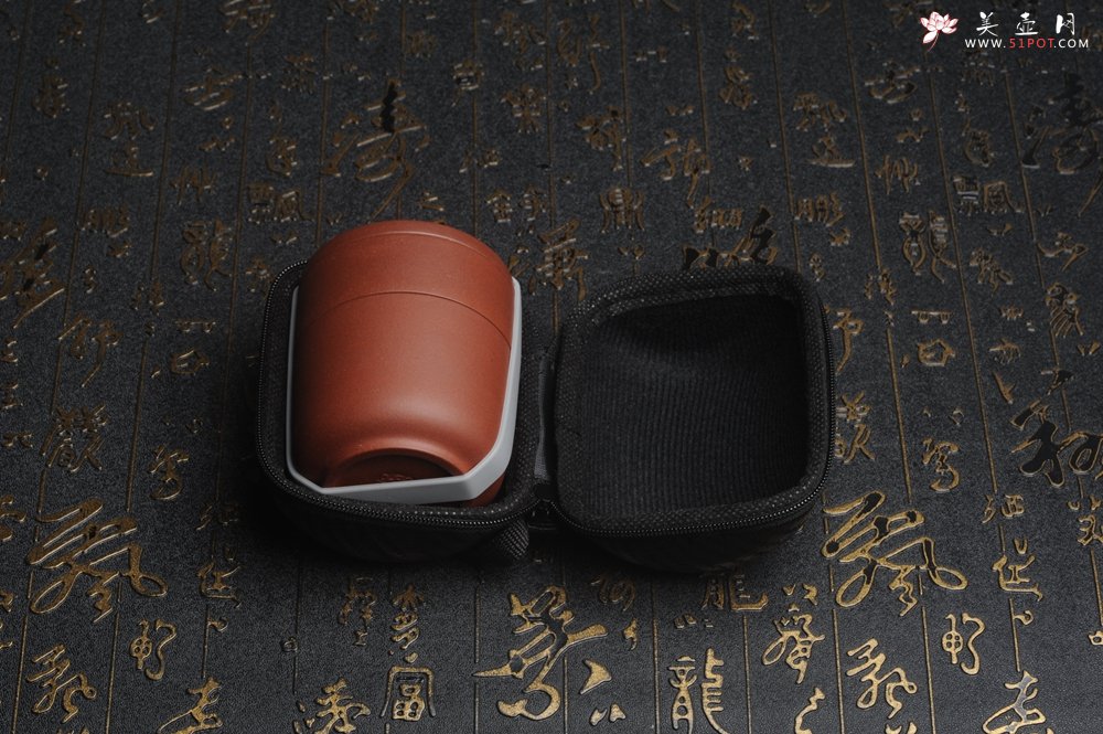 紫砂壶图片：美杯特惠 便携式办公旅行杯 泥料和做工超好 高8.5cm直径6.5cm - 紫砂壶信息网