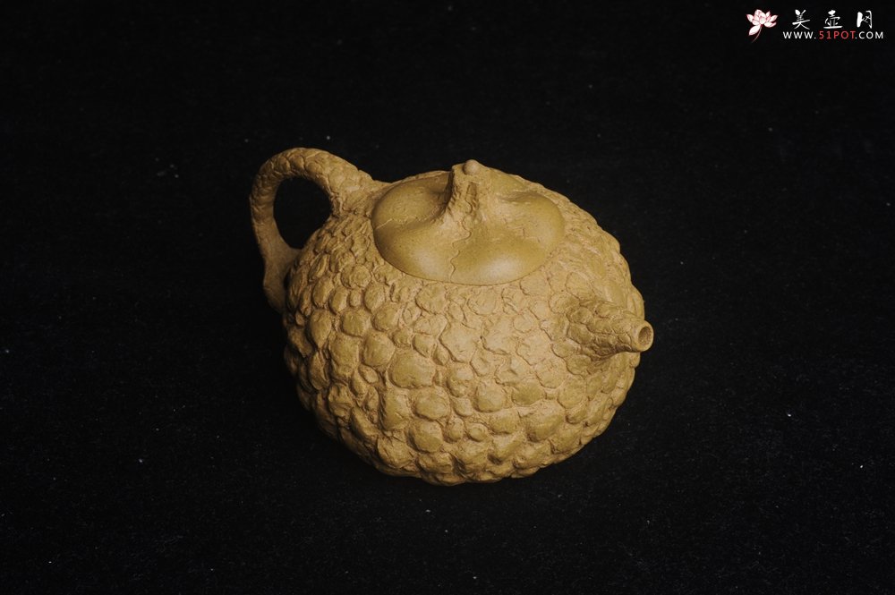 紫砂壶图片：美壶特惠 全手工黄段供春壶 肌理有老树瘿的感觉 灰常赞 - 紫砂壶信息网