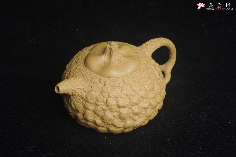 紫砂壶图片：美壶特惠 全手工黄段供春壶 肌理有老树瘿的感觉 灰常赞 - 紫砂壶信息网