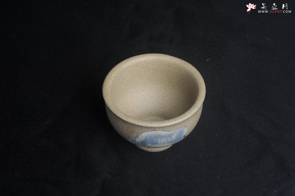 紫砂壶图片：美杯特惠 高温本山段泥 精致吉祥牛主人杯 高性价比 - 紫砂壶信息网