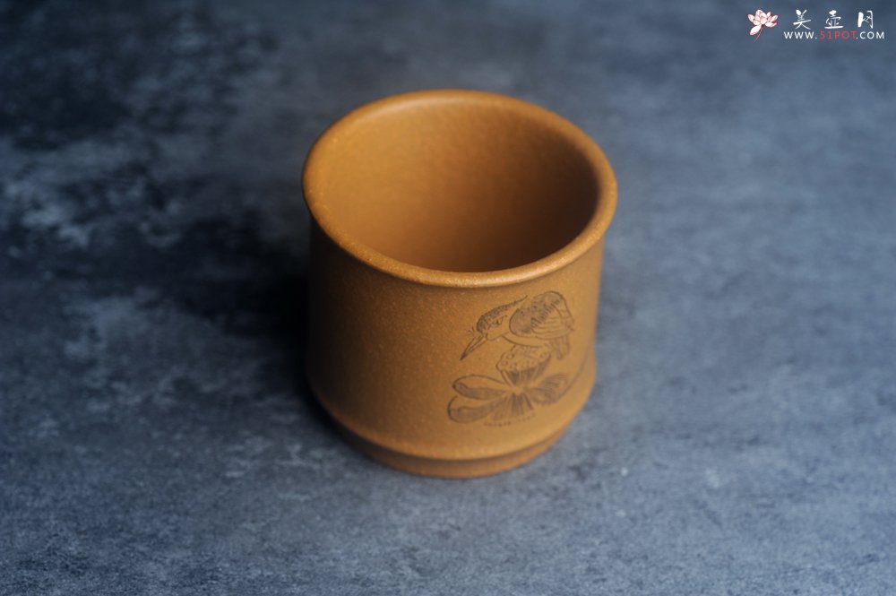 紫砂壶图片：美杯特惠 优质段泥精致清趣杯 主人杯 装饰文雅 - 紫砂壶信息网