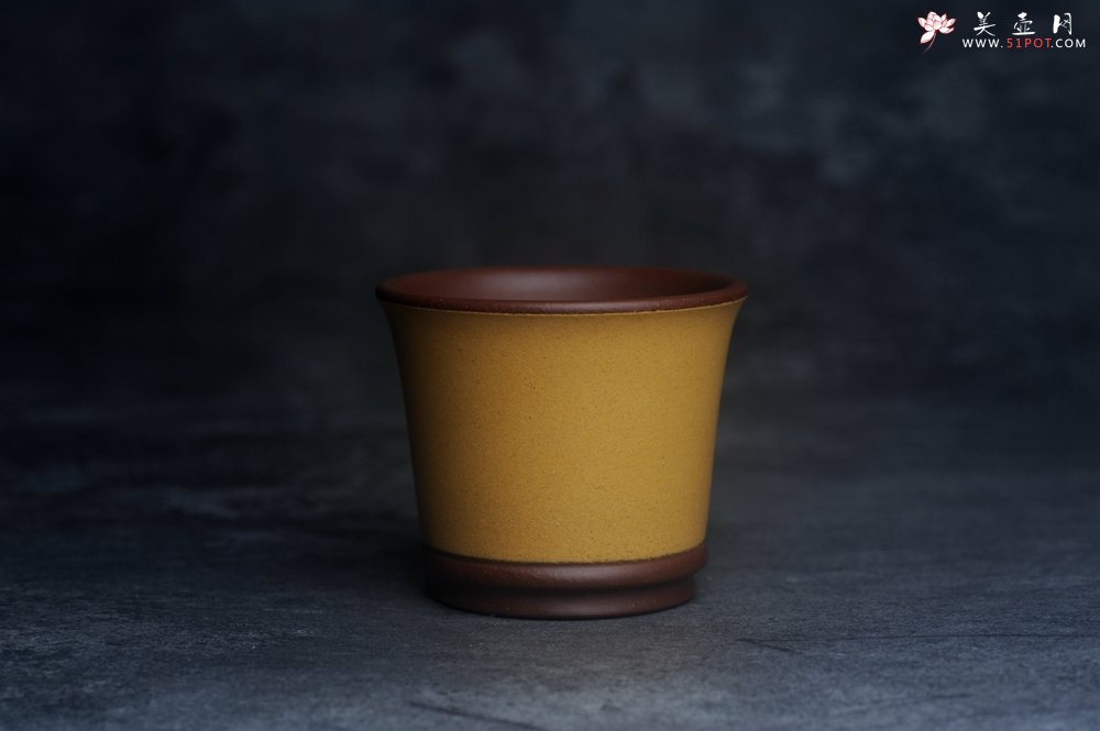 紫砂壶图片：美美杯特惠 精致花鸟紫砂杯 紫泥粉黄金段泥主人杯 茶杯 特文气 - 紫砂壶信息网