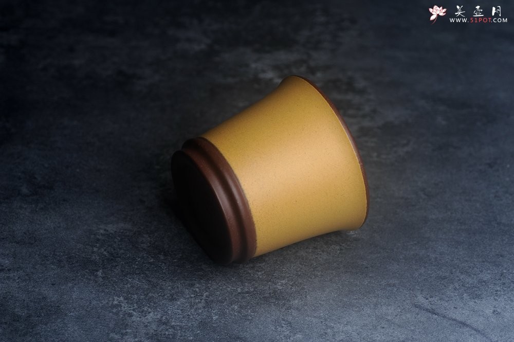 紫砂壶图片：美美杯特惠 精致花鸟紫砂杯 紫泥粉黄金段泥主人杯 茶杯 特文气 - 紫砂壶信息网