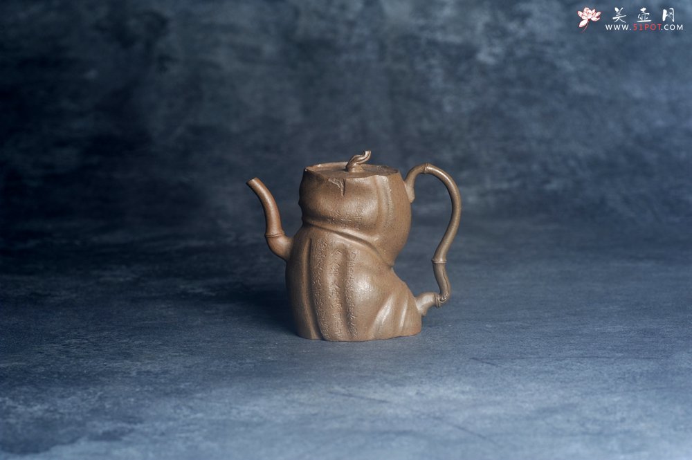 紫砂壶图片：美壶特惠 特好老青段君竹壶 茶人醉爱 - 紫砂壶信息网