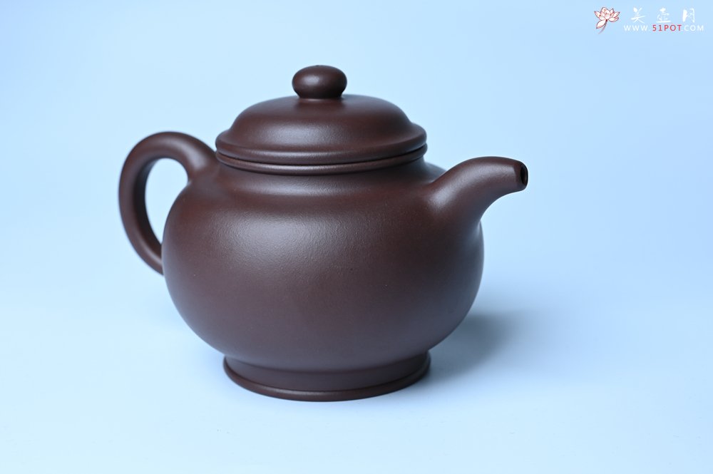 紫砂壶图片：潜力股王老师 美壶特惠 老紫泥全手工大亨掇只壶 - 紫砂壶信息网