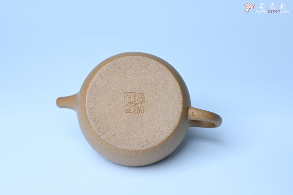 紫砂壶图片：美壶特惠全手工紫砂壶特好段泥桑扁壶 茶壶 茶具 单壶 - 紫砂壶信息网