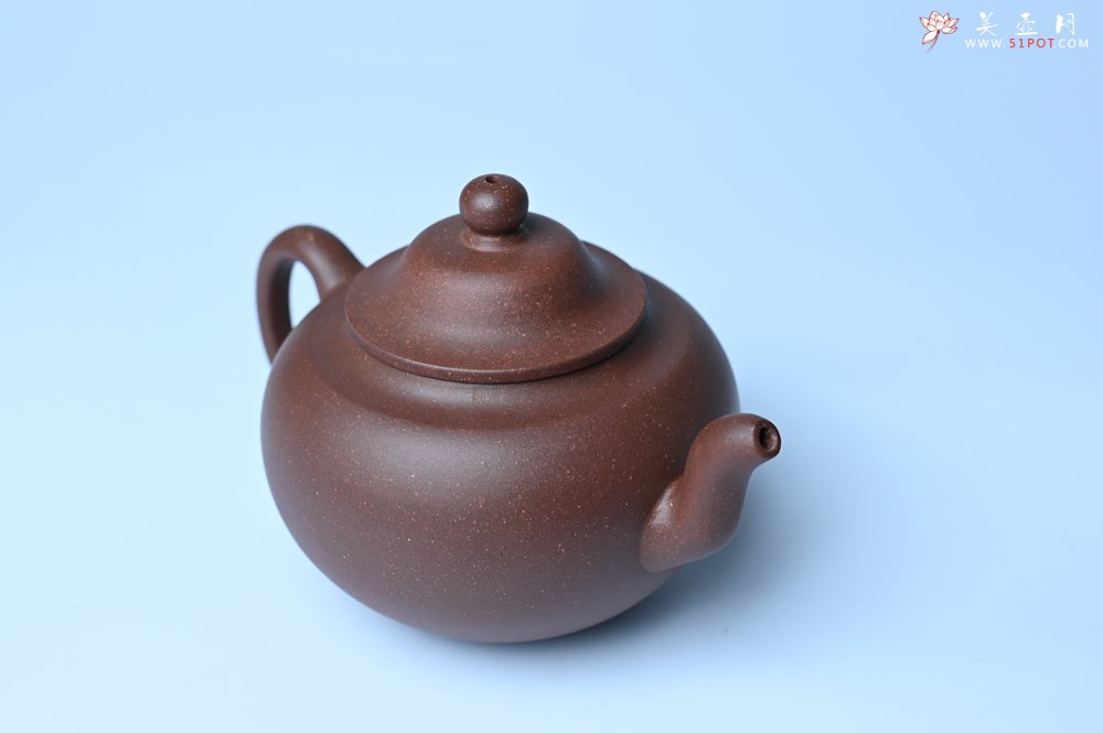 紫砂壶图片：美壶特惠 特好紫泥玉笠壶 茶人醉爱 - 紫砂壶信息网