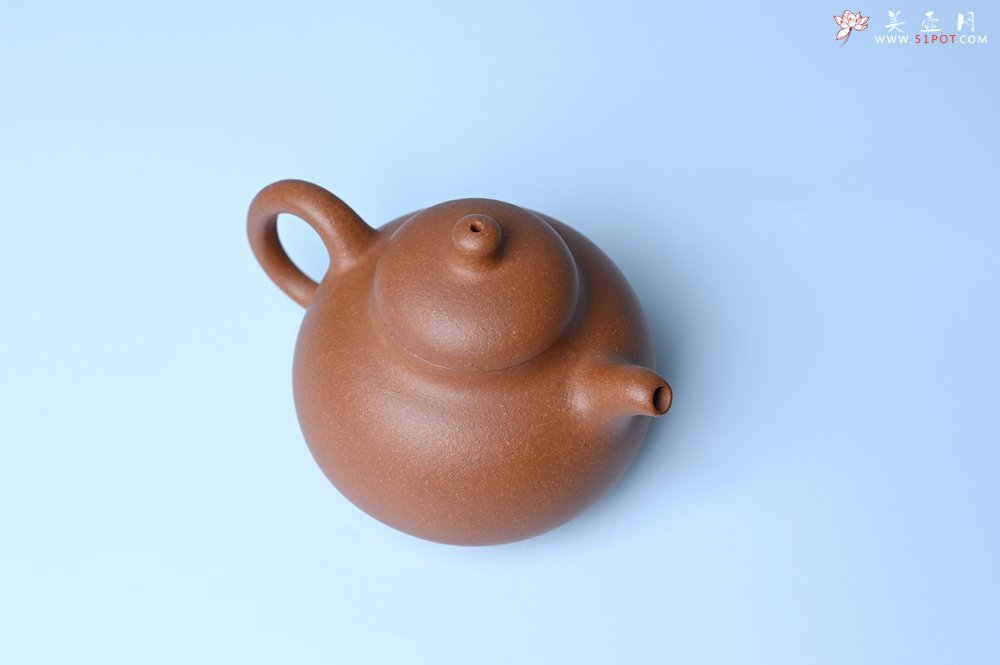 紫砂壶图片：美壶特惠 优质红降坡泥乳鼎壶 茶人醉爱 - 紫砂壶信息网