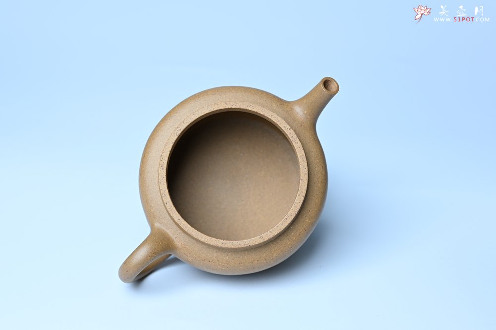 紫砂壶图片：美壶特惠全手工紫砂壶特好段泥桑扁壶 茶壶 茶具 单壶 - 紫砂壶信息网