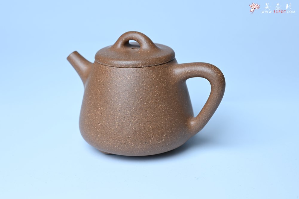 紫砂壶图片：美壶特惠 油润老段泥精致高石瓢紫砂茶壶 茶人醉爱 - 紫砂壶信息网