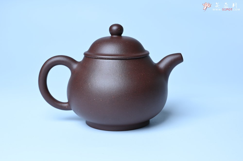 紫砂壶图片：美壶特惠 潜力股王老师 全手工刹凹成型单片拍打老紫泥潘壶 - 紫砂壶信息网
