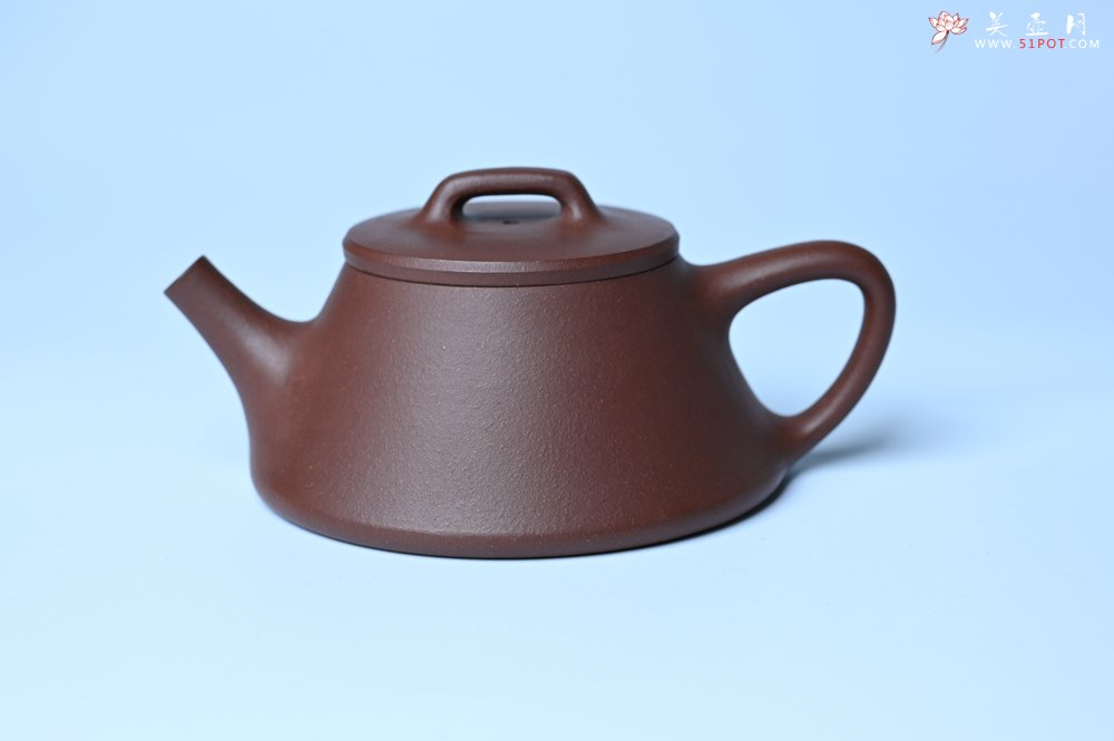紫砂壶图片：口盖略宽 美壶特惠 好紫泥曲石瓢 喜欢小品的来 性价比高 - 紫砂壶信息网