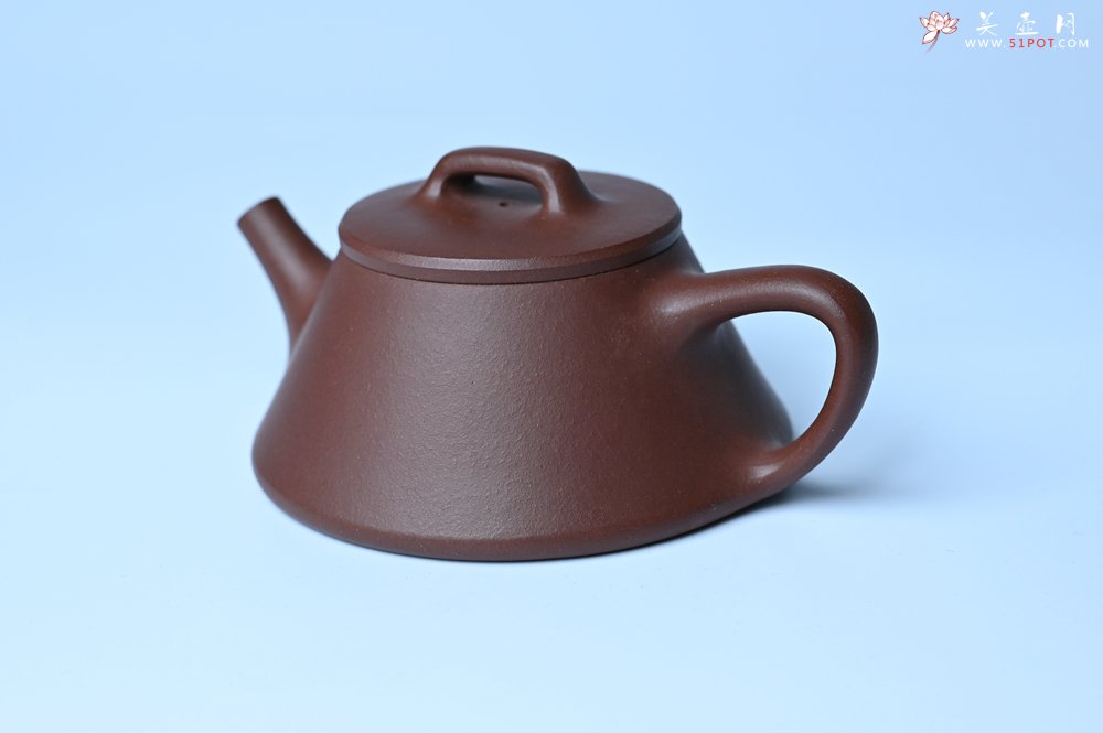 紫砂壶图片：口盖略宽 美壶特惠 好紫泥曲石瓢 喜欢小品的来 性价比高 - 紫砂壶信息网