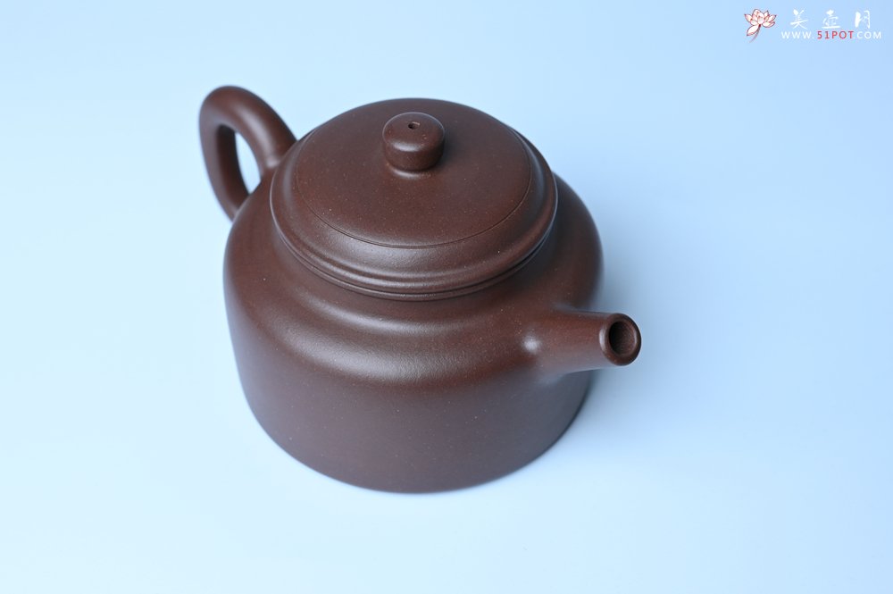 紫砂壶图片：美壶特惠 朱英尘全手工紫砂壶特好底槽青德中壶 茶壶 茶具 单壶 - 紫砂壶信息网