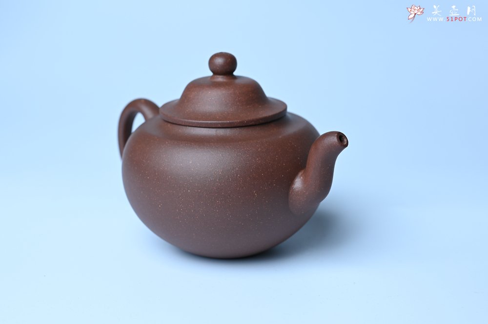 紫砂壶图片：美壶特惠 特好紫泥玉笠壶 茶人醉爱 - 紫砂壶信息网