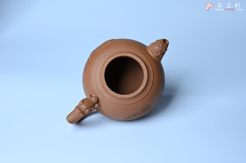 紫砂壶图片：美壶特惠 精致降坡泥祥瑞壶 茶人醉爱 - 紫砂壶信息网