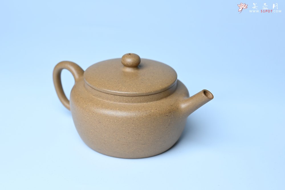 紫砂壶图片：美壶特惠全手工紫砂壶特好段泥桑扁壶 茶壶 茶具 单壶 - 紫砂壶信息网