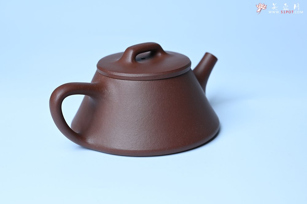 紫砂壶图片：口盖略宽 美壶特惠 好紫泥曲石瓢 喜欢小品的来 性价比高 - 紫砂壶信息网