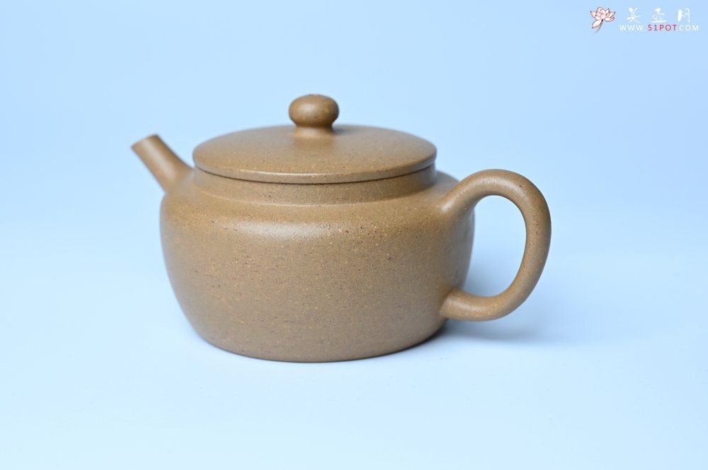 紫砂壶图片：美壶特惠全手工紫砂壶特好段泥桑扁壶 茶壶 茶具 单壶 - 紫砂壶信息网