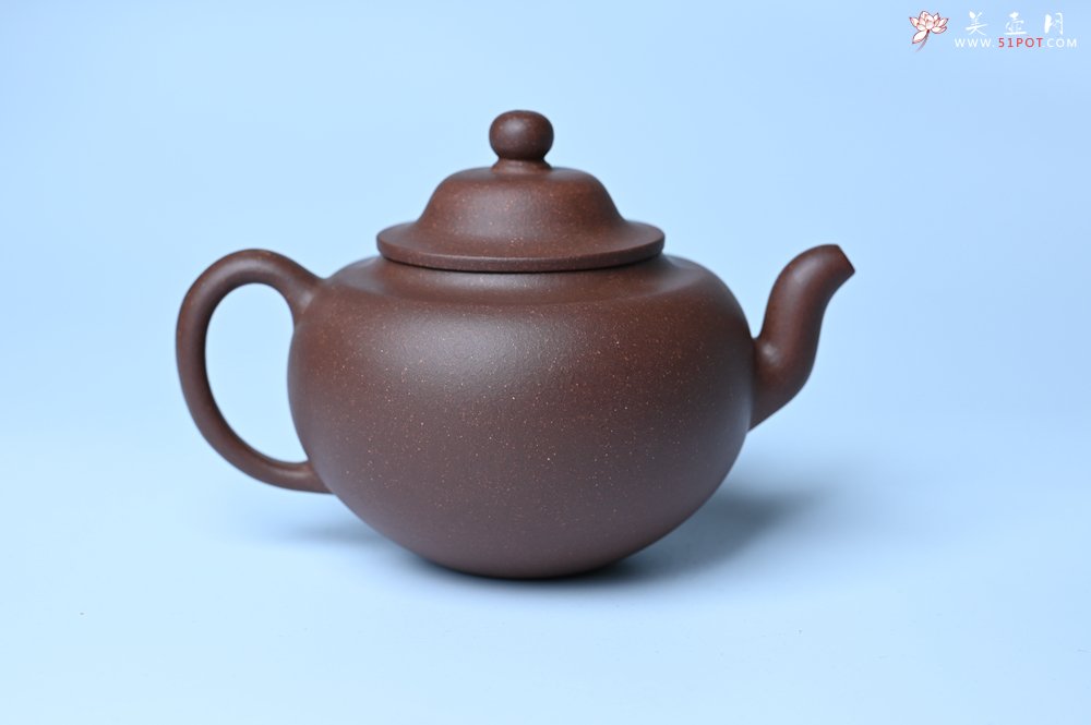 紫砂壶图片：美壶特惠 特好紫泥玉笠壶 茶人醉爱 - 紫砂壶信息网