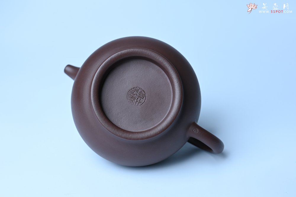 紫砂壶图片：潜力股王老师 美壶特惠 老紫泥全手工大亨掇只壶 - 紫砂壶信息网