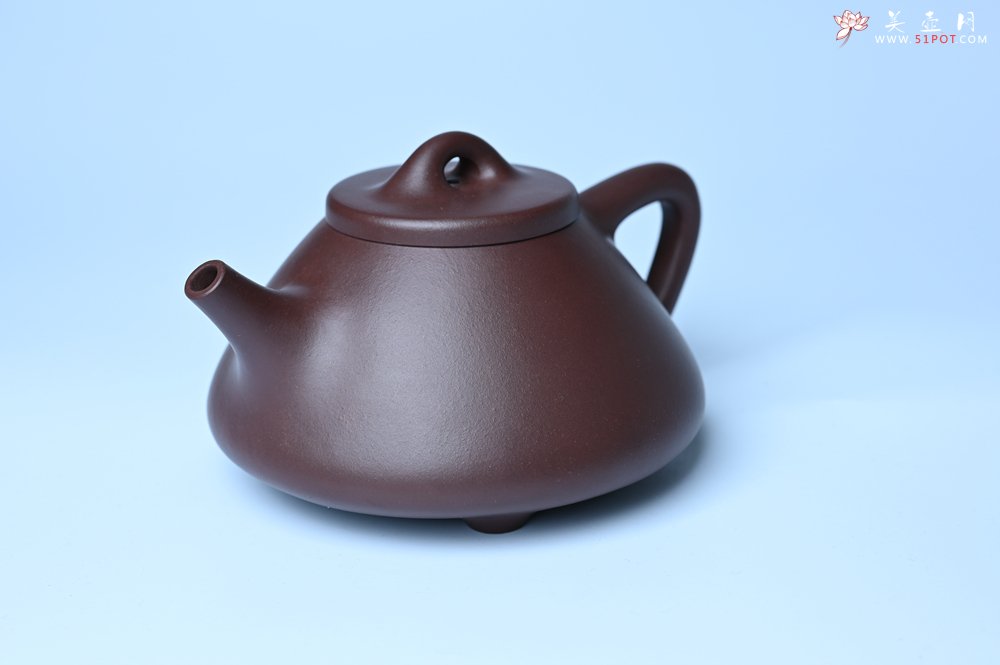 紫砂壶图片：美壶特惠 特好老紫泥子冶石瓢 - 紫砂壶信息网
