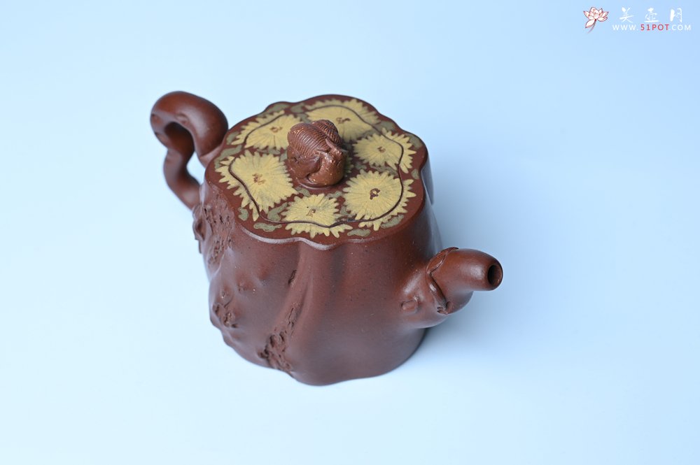 紫砂壶图片：美壶特惠 精品底槽青全手工留痕壶 细节生动 - 紫砂壶信息网