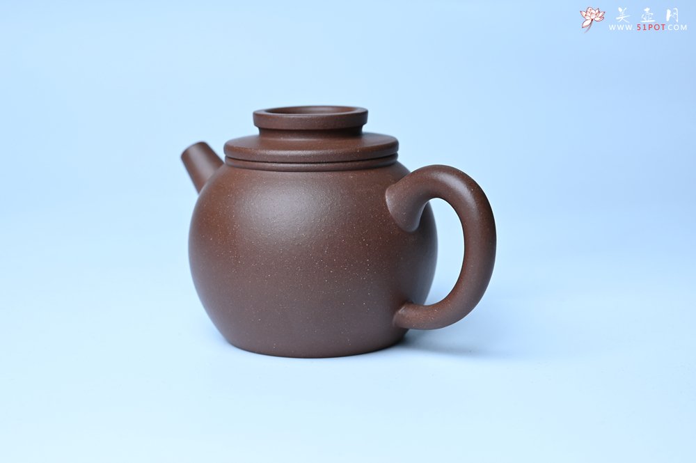 紫砂壶图片：美壶特惠 精致黑星红拼紫泥（家藏限量）巨轮小壶 茶人醉爱 - 紫砂壶信息网