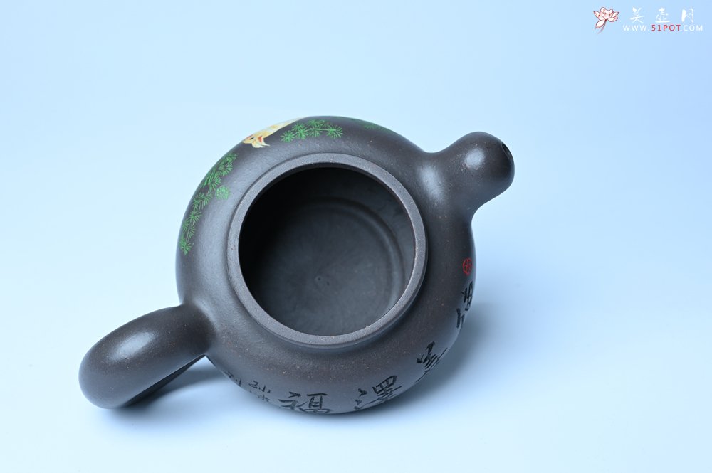 紫砂壶图片：美壶特惠 手工手制紫砂壶特好青灰泥松鼠壶 茶壶 茶具 单壶 - 紫砂壶信息网