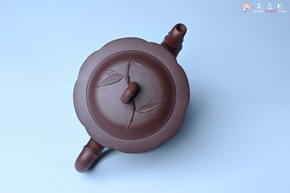 紫砂壶图片：美壶特惠 紫砂壶手工手制优质紫泥八段竹壶 茶人醉爱 - 紫砂壶信息网