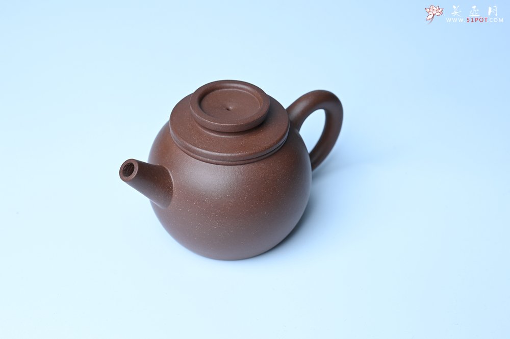 紫砂壶图片：美壶特惠 精致黑星红拼紫泥（家藏限量）巨轮小壶 茶人醉爱 - 紫砂壶信息网