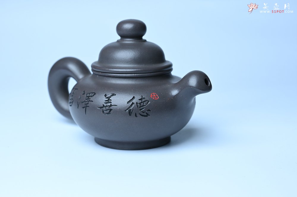 紫砂壶图片：美壶特惠 手工手制紫砂壶特好青灰泥松鼠壶 茶壶 茶具 单壶 - 紫砂壶信息网