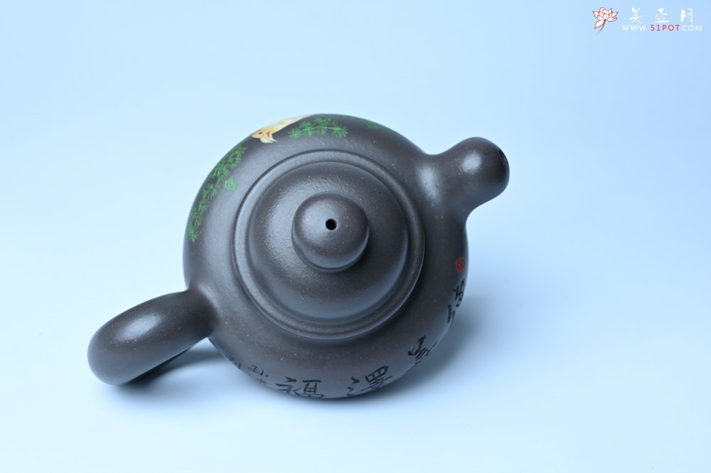 紫砂壶图片：美壶特惠 手工手制紫砂壶特好青灰泥松鼠壶 茶壶 茶具 单壶 - 紫砂壶信息网