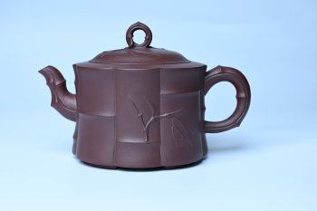 美壶特惠 紫砂壶手工手制优质紫泥八段竹壶 茶人醉爱 - 紫砂壶信息网