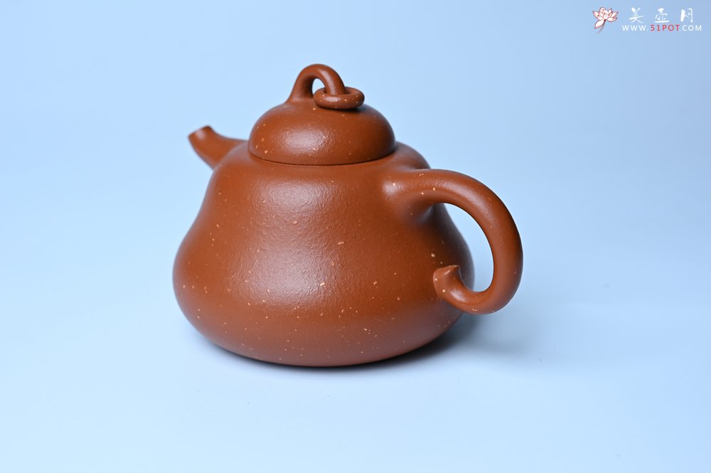 紫砂壶图片：美壶特惠 特好铺砂红泥福禄葫芦壶 茶人醉爱 - 紫砂壶信息网