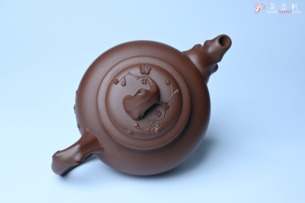 紫砂壶图片：美壶特惠 精致报春系列之梅花报春壶 - 紫砂壶信息网