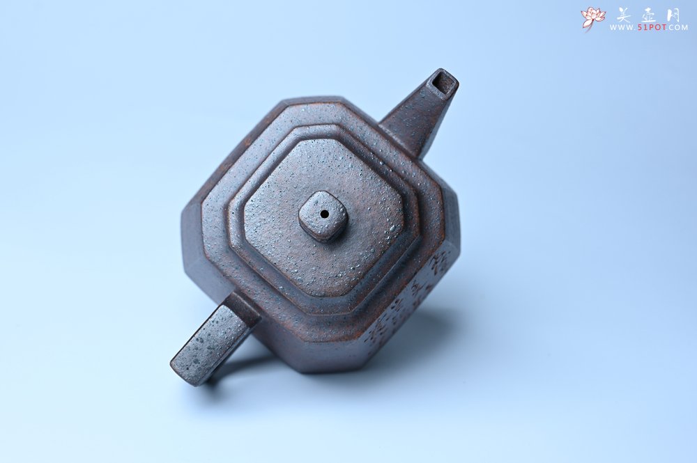 紫砂壶图片：美壶特惠 柴烧八方紫砂壶 茶人醉爱 - 紫砂壶信息网