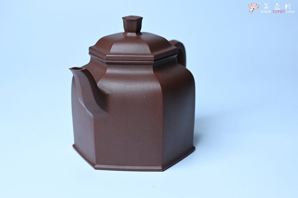 紫砂壶图片：美壶特惠 精致全手工六方金钟 泥料超好 - 紫砂壶信息网