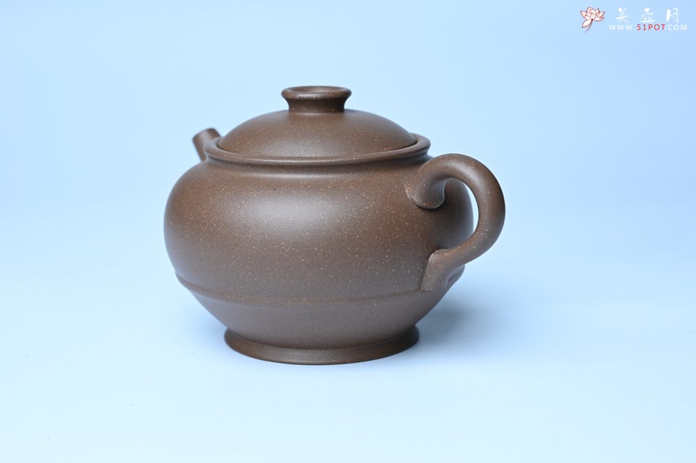 紫砂壶图片：美壶特惠 紫砂壶手工手制青灰段泥巨轮壶 茶壶 茶具 单壶 - 紫砂壶信息网