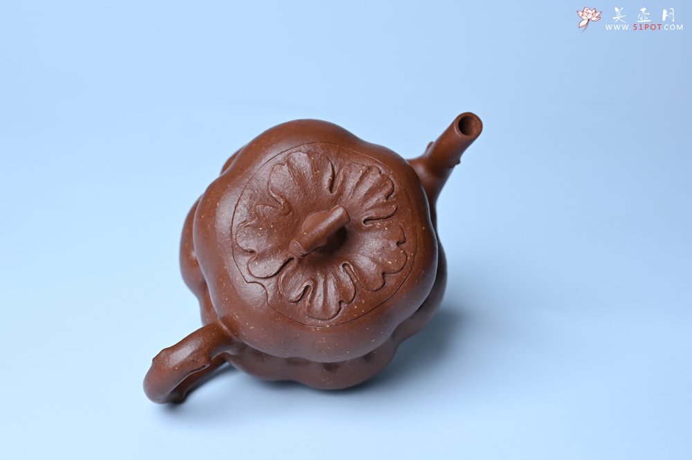 紫砂壶图片：美壶特惠 特好降坡泥 柿柿如意紫砂壶 肌理丰富生动 - 紫砂壶信息网