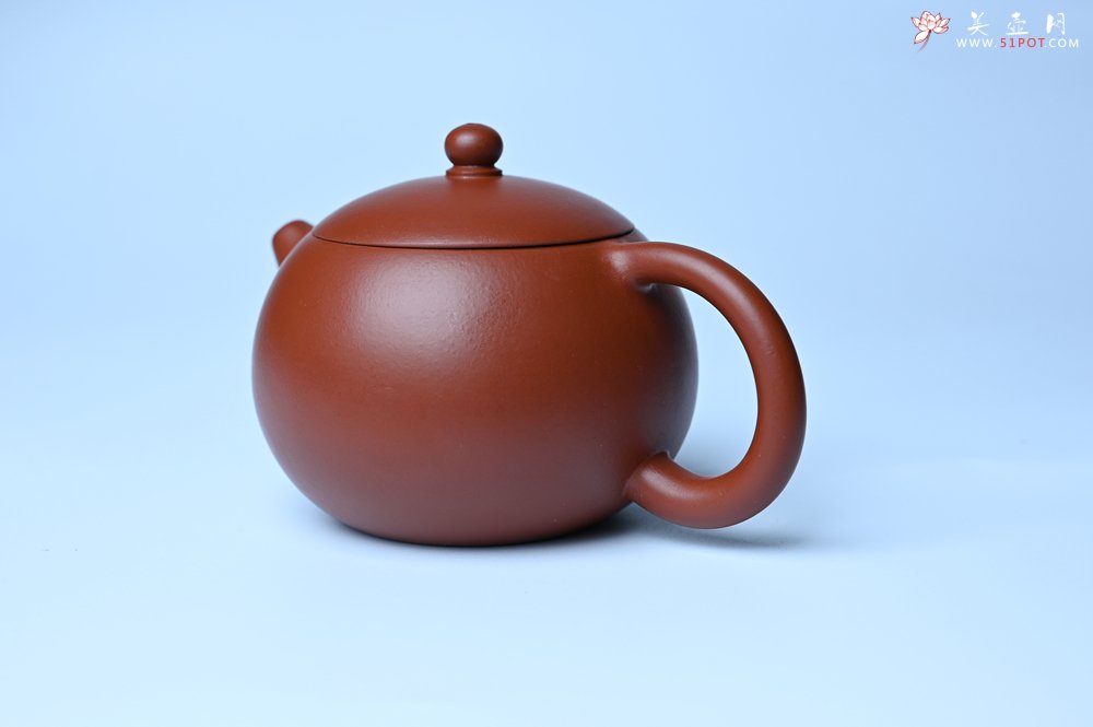 紫砂壶图片：美壶特惠 油润大红袍朱泥 小品西施壶 茶人醉爱 - 紫砂壶信息网