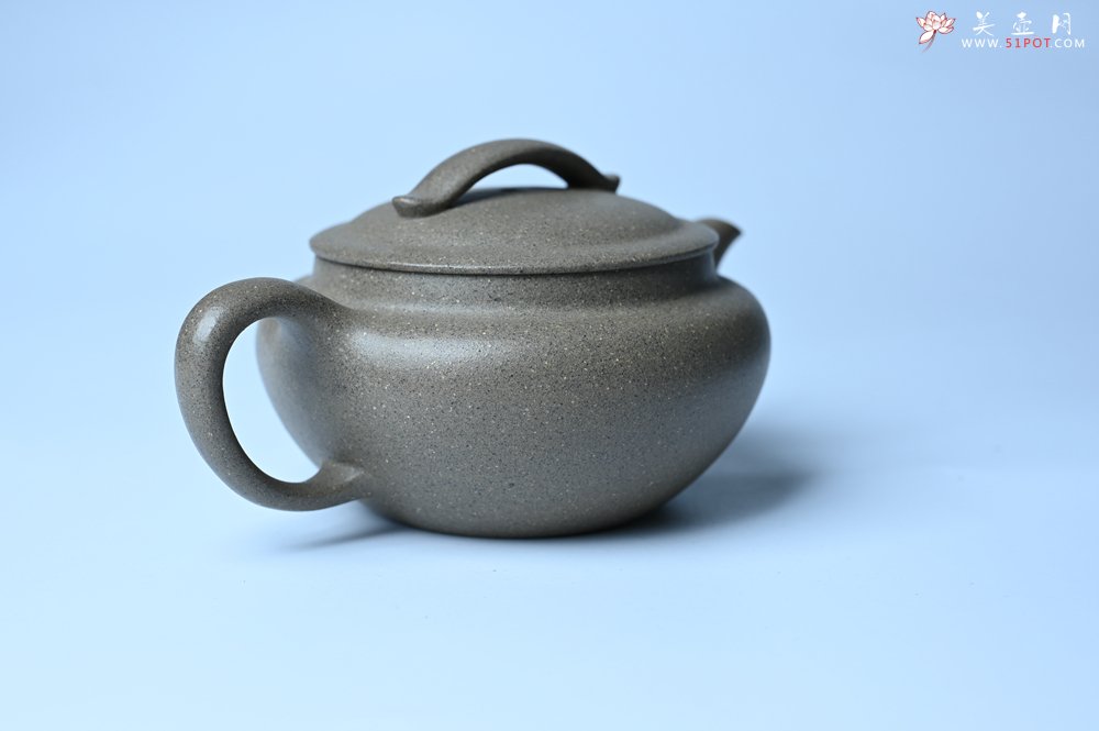 紫砂壶图片：美壶特惠 特好芝麻绿泥云帆紫砂壶 茶人醉爱 - 紫砂壶信息网