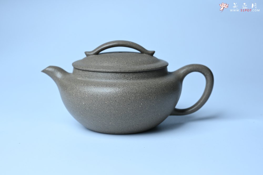 紫砂壶图片：美壶特惠 特好芝麻绿泥云帆紫砂壶 茶人醉爱 - 紫砂壶信息网