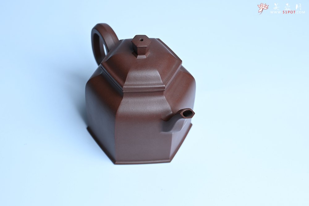 紫砂壶图片：美壶特惠 精致全手工六方金钟 泥料超好 - 紫砂壶信息网