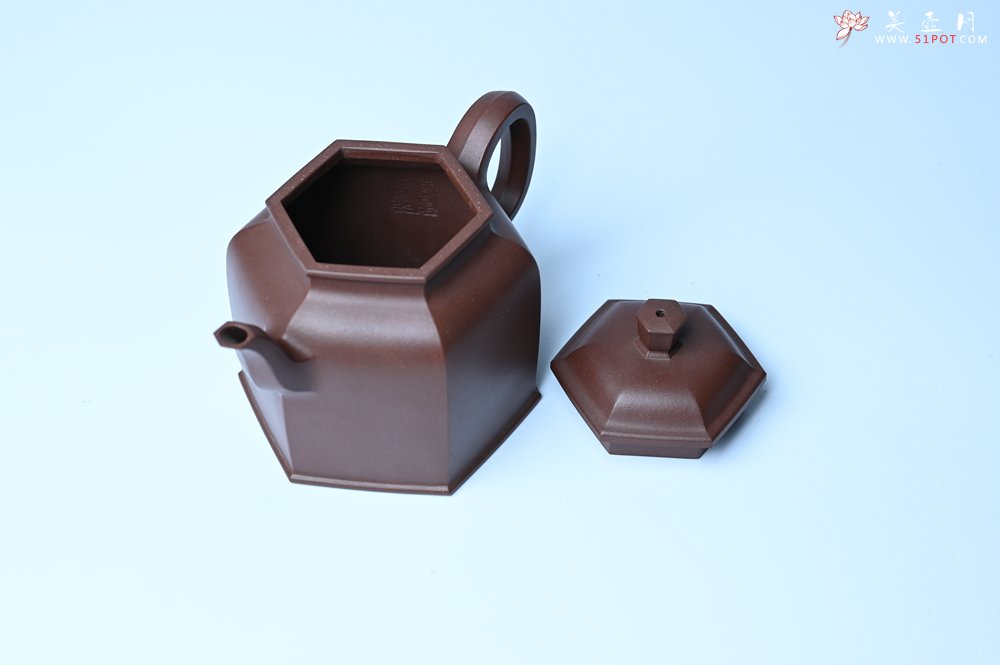 紫砂壶图片：美壶特惠 精致全手工六方金钟 泥料超好 - 紫砂壶信息网
