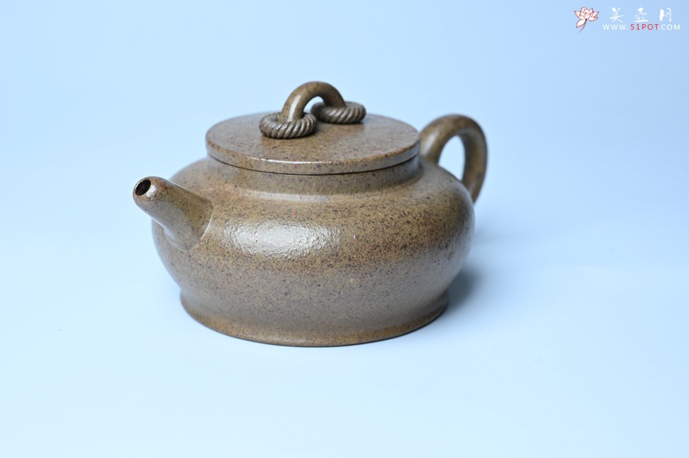 紫砂壶图片：美壶特惠 优质柴烧双圈壶 茶人醉爱 - 紫砂壶信息网