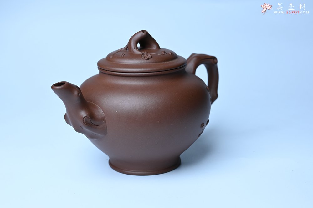 紫砂壶图片：美壶特惠 精致报春系列之梅花报春壶 - 紫砂壶信息网