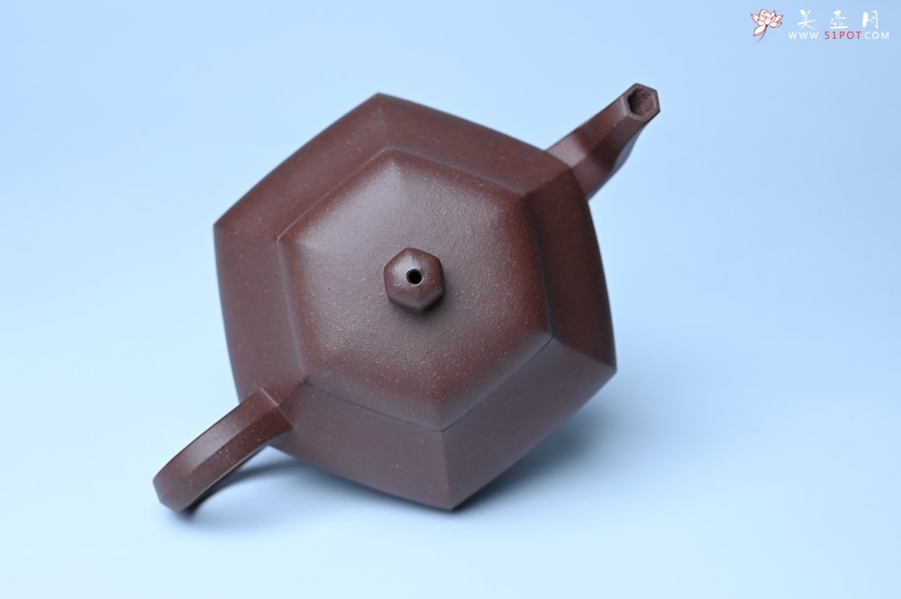 紫砂壶图片：美壶特惠 朱老师全手工六方君德壶 茶人醉爱 - 紫砂壶信息网